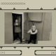 A deliberately blurry in-game image that may show a figure near a cabinet or some other furniture fixture.